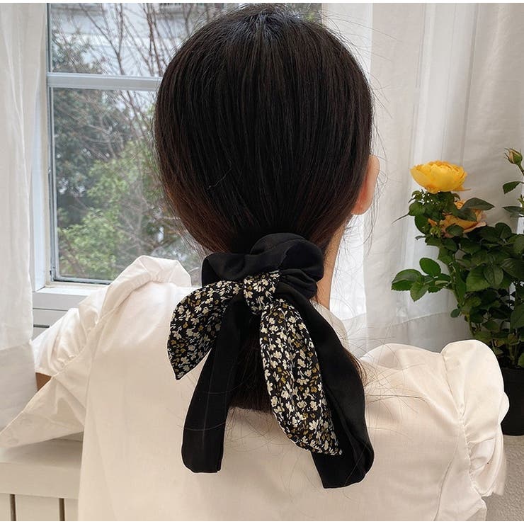 シュシュ リボンシュシュ ヘアゴム | PlusNao | 詳細画像3 