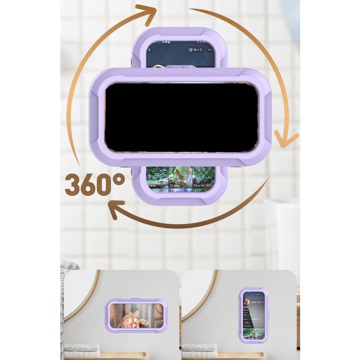 スマホ防水ケース 防水カバー スマホスタンド | PlusNao | 詳細画像2 