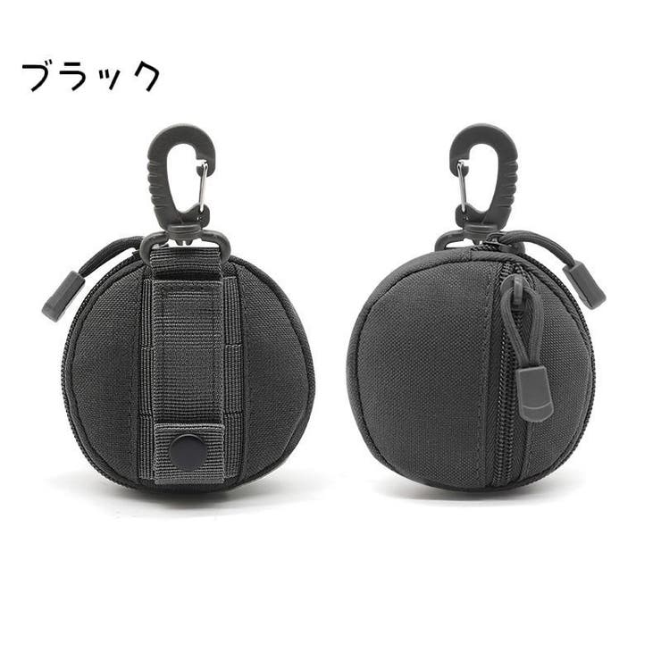 新品未使用品　ONNE ベルトポーチ［ブラック] ベルトポーチ ミニポーチ カラビナ付き[品番：FQ000211422
