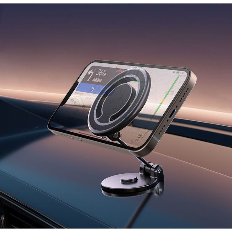 車載スマホホルダー スマホスタンド MagSafe | PlusNao | 詳細画像3 