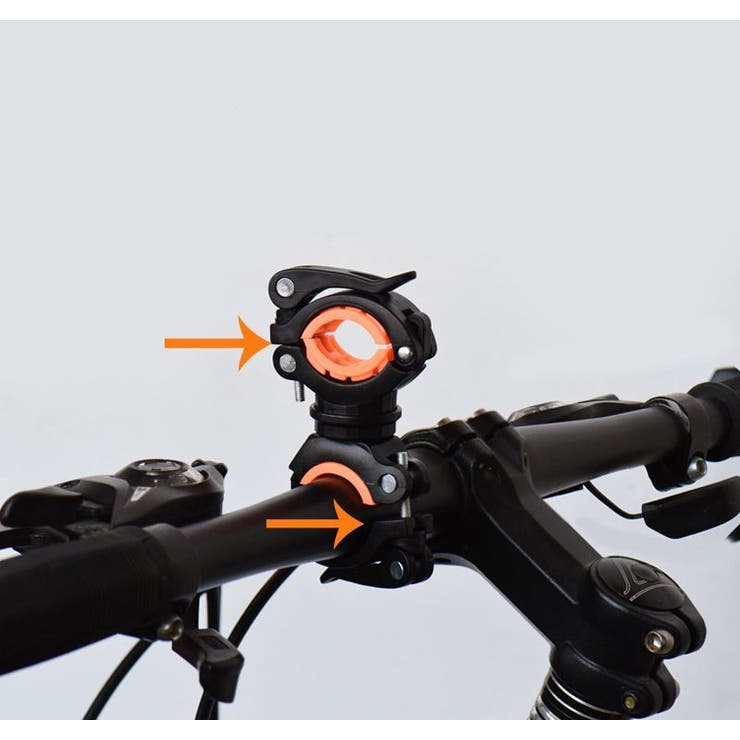ライトホルダー 自転車用 ライトクリップ | PlusNao | 詳細画像4 