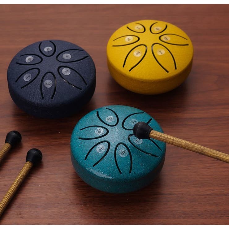 ミニタングドラム スリットドラム スティック付き | PlusNao | 詳細画像5 