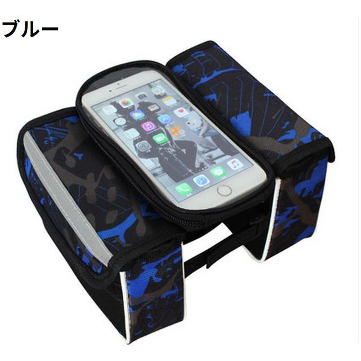 自転車用 フレームバッグ トップチューブバッグ | PlusNao | 詳細画像13 