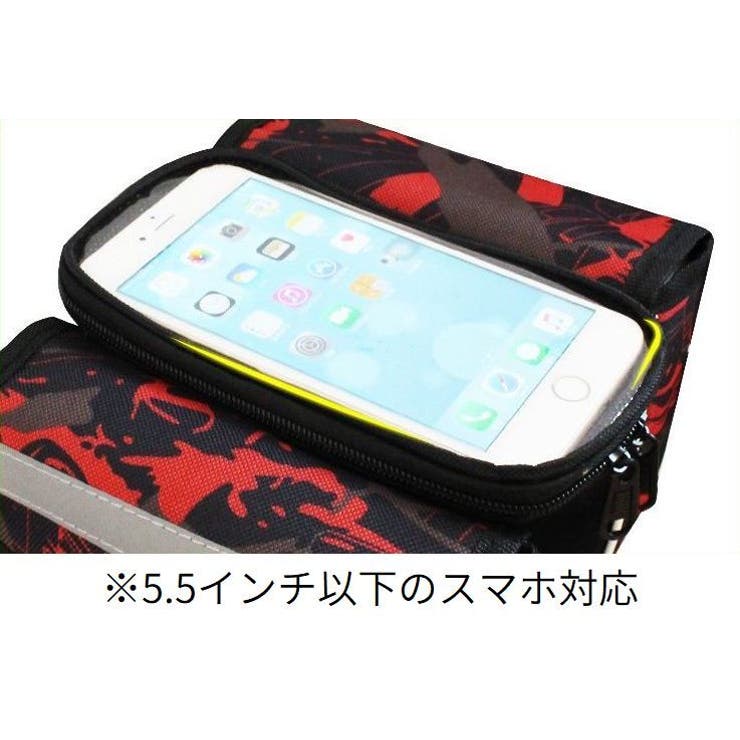 自転車用 フレームバッグ トップチューブバッグ | PlusNao | 詳細画像5 