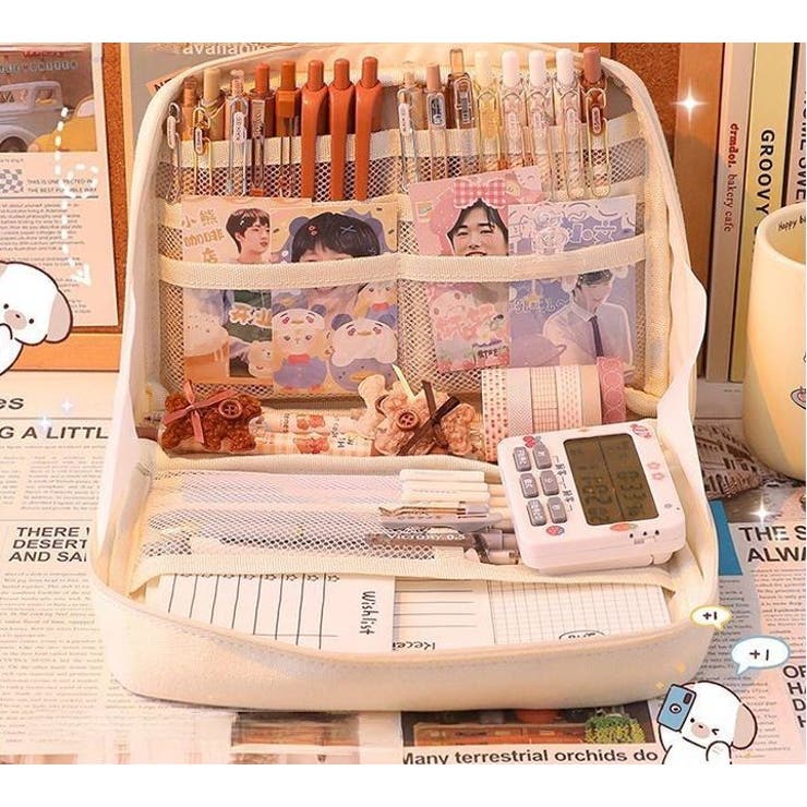 ペンケース 筆箱 大容量 | PlusNao | 詳細画像6 