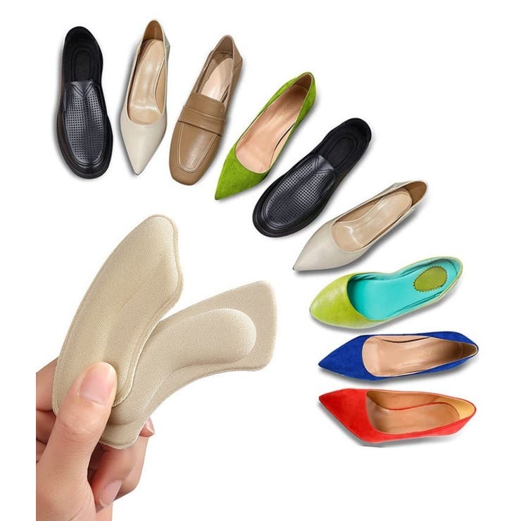 かかとパッド 2枚セット 靴擦れ防止 | PlusNao | 詳細画像2 