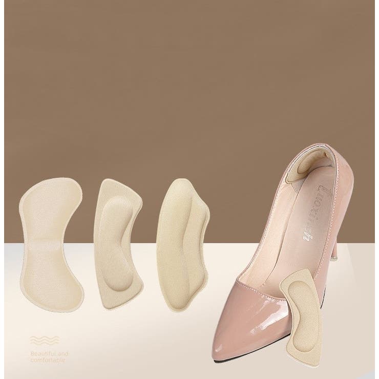 かかとパッド 2枚セット 靴擦れ防止 | PlusNao | 詳細画像5 