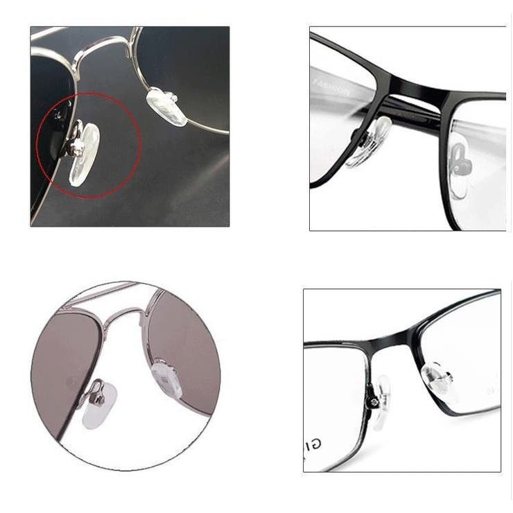 メガネの鼻あて 鼻パッド 6ペア | PlusNao | 詳細画像4 