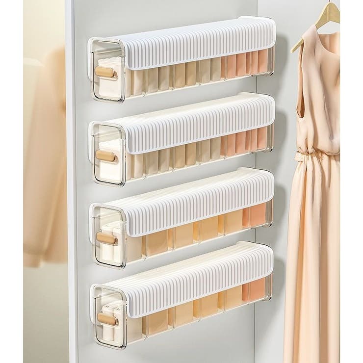 衣類収納ケース 壁掛け 下着収納ボックス | PlusNao | 詳細画像4 