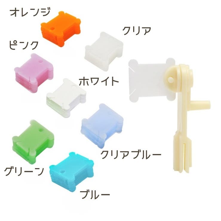 782    ＊プラ板糸巻き＊ 糸巻き板 120枚セット 糸巻き機[品番：FQ000187481]｜PlusNao