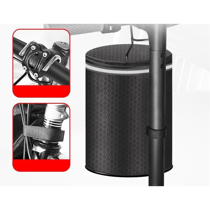 自転車かご 前カゴ 布製バスケット | PlusNao | 詳細画像4 