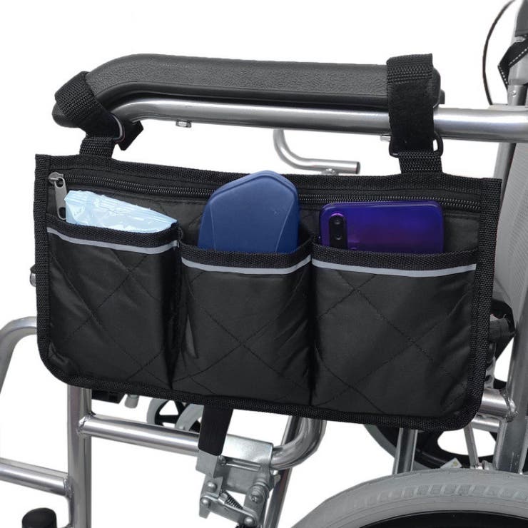 車椅子用バッグ 車イス用 収納ポケット | PlusNao | 詳細画像3 