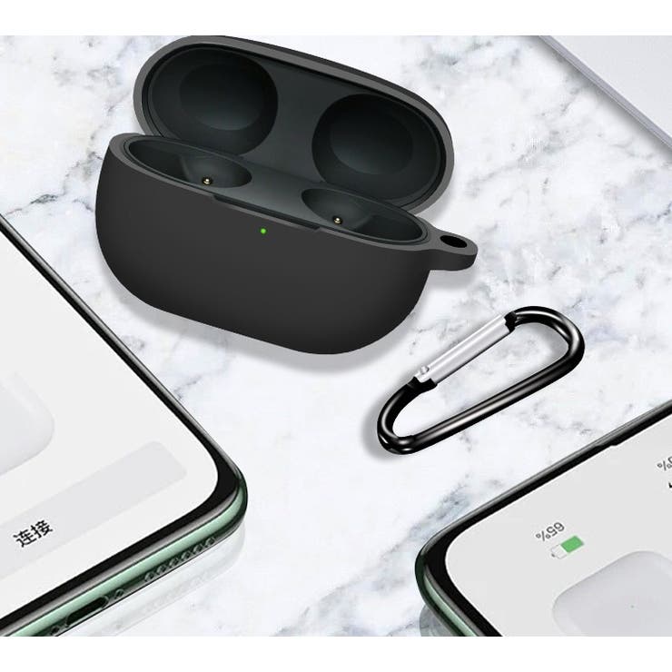 イヤホンケースカバー カラビナ付き Sony[品番：FQ000217134