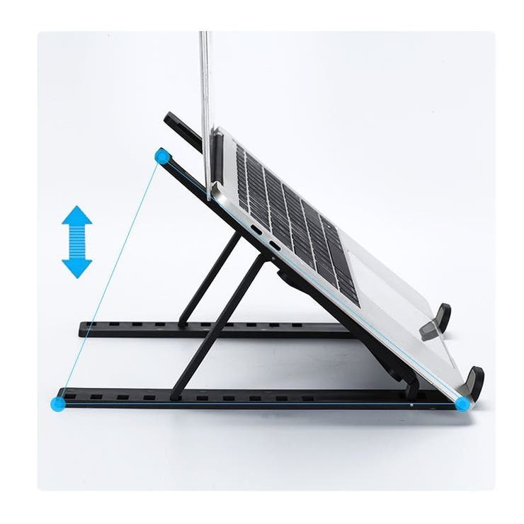 ノートパソコンスタンド ノートPCスタンド 折畳み | PlusNao | 詳細画像9 