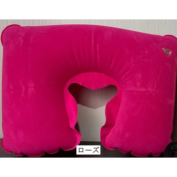 希少✨Invel ネックピロー 赤 新品未使用 ネックピロー U字型 空気式[品番：FQ000199090]｜PlusNao