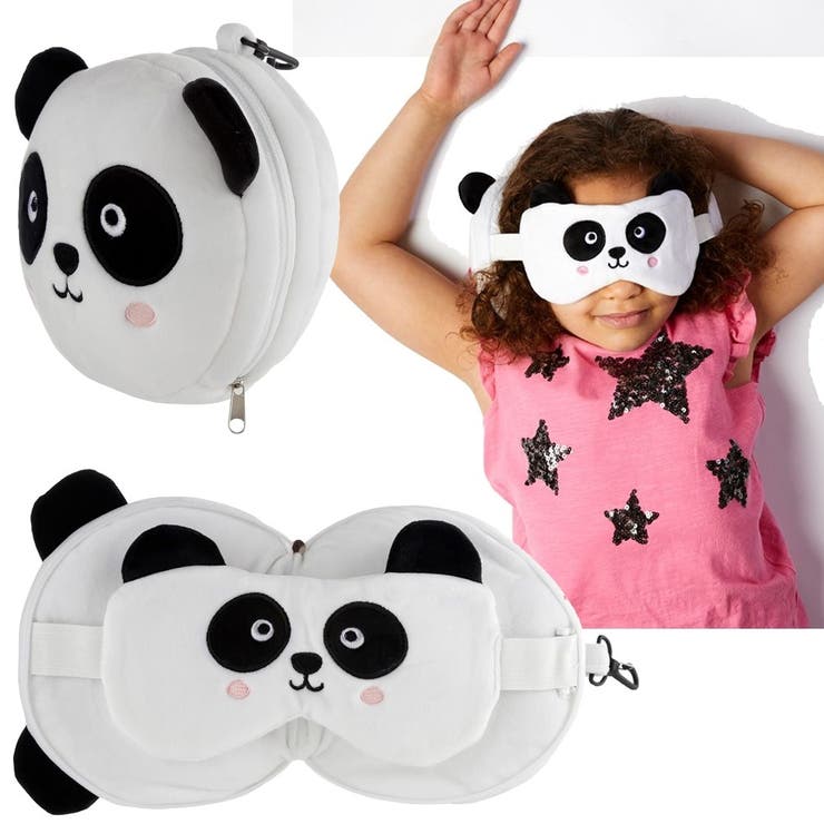 アイマスク付きもちもちピロー 携帯枕 アイピロー[品番:FQ000170975 アイマスク付きもちもちピロー 携帯枕 アイピロー[品番:FQ000170975