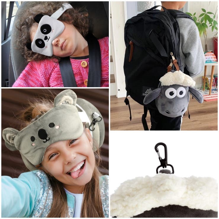 アイマスク付きもちもちピロー 携帯枕 アイピロー | PlusNao | 詳細画像17 