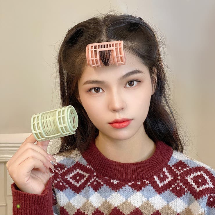 手巻きカーラー ヘアカーラー レディース[品番：FQ000184638