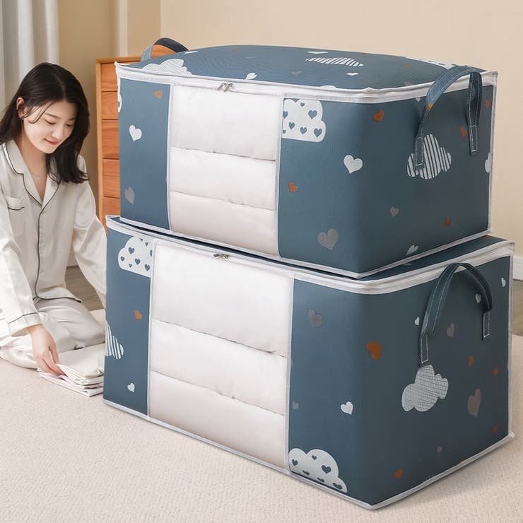 衣類収納ボックス 収納ケース 肌掛け布団 | PlusNao | 詳細画像2 
