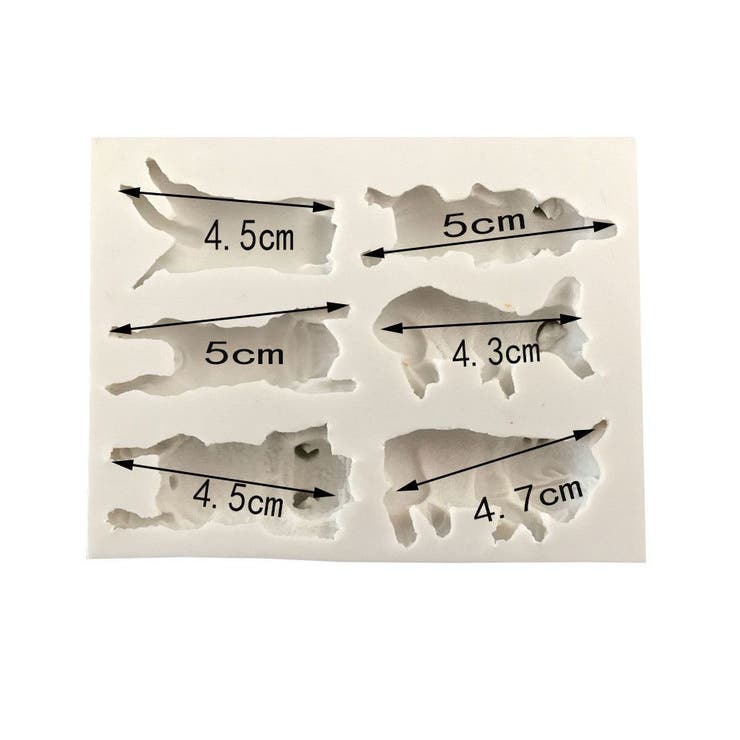 シリコンモールド シリコン型 犬 | PlusNao | 詳細画像5 