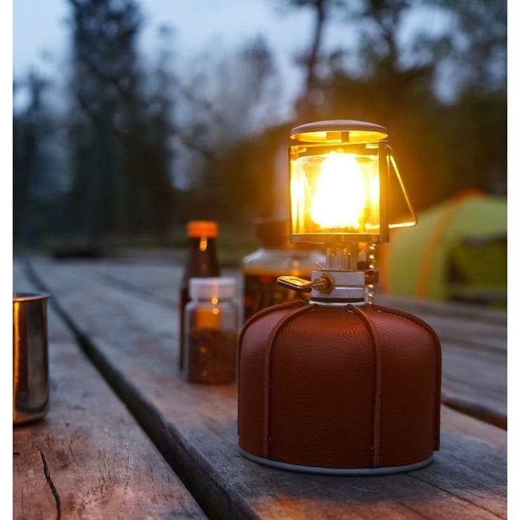 ガス缶カバー アウトドア用品 レザー調 | PlusNao | 詳細画像4 