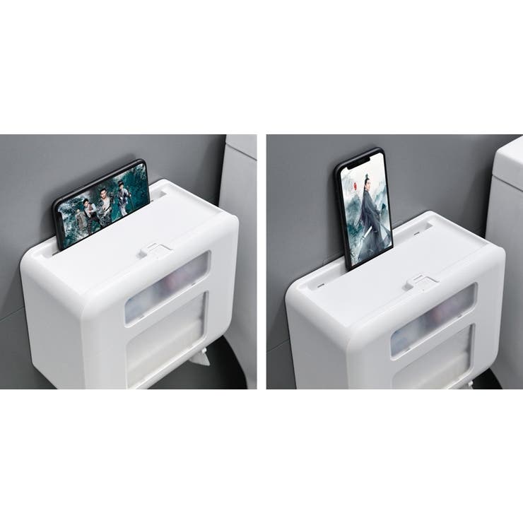 トイレットペーパーホルダー ペーパータオルホルダー 収納 | PlusNao | 詳細画像16 