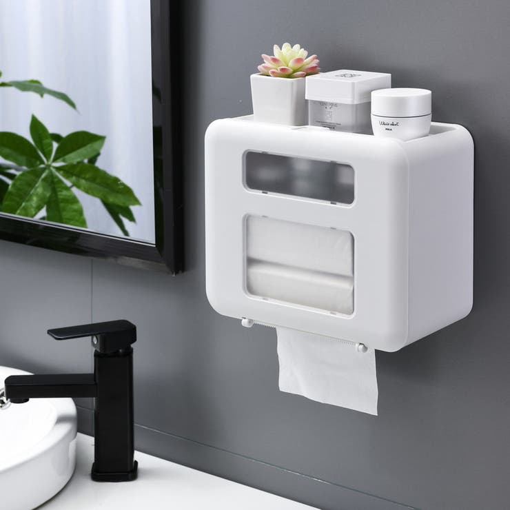 トイレットペーパーホルダー ペーパータオルホルダー 収納 | PlusNao | 詳細画像7 