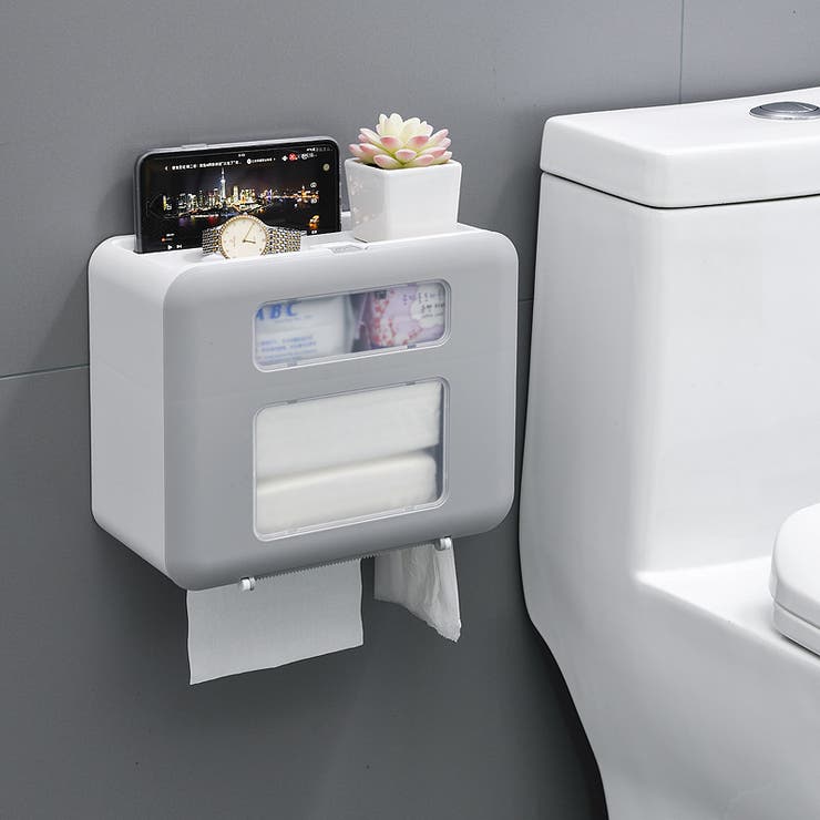 トイレットペーパーホルダー ペーパータオルホルダー 収納 | PlusNao | 詳細画像8 