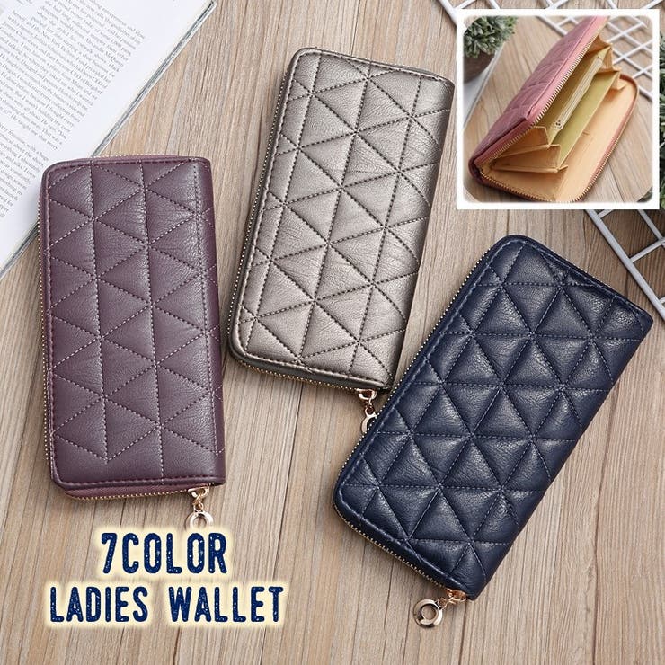 長財布 ロングウォレット ラウンドジップ | PlusNao | 詳細画像1 