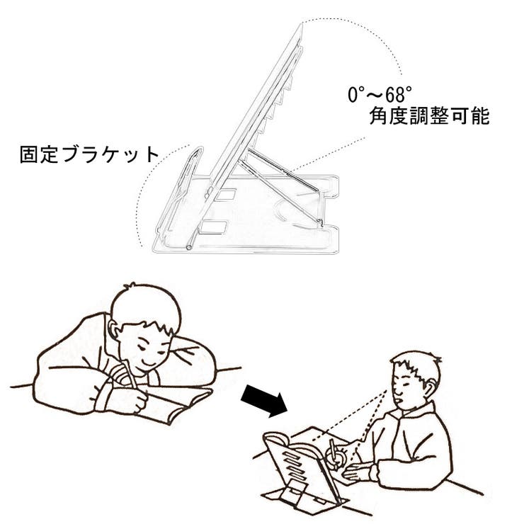 ブックスタンド 卓上 本立て | PlusNao | 詳細画像17 