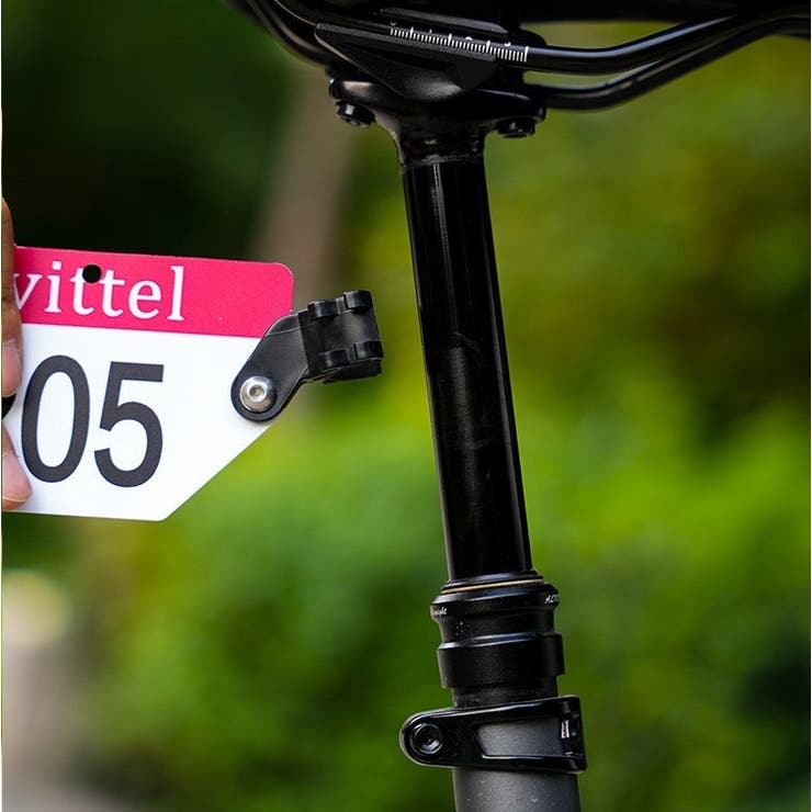 自転車用 ゼッケンプレート ブラケット | PlusNao | 詳細画像2 