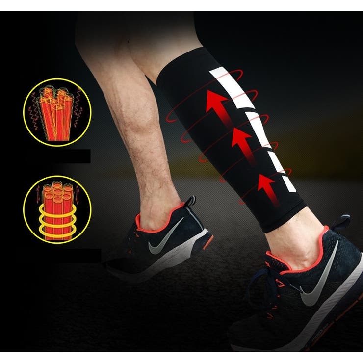 ふくらはぎサポーター 片足用 メンズ | PlusNao | 詳細画像6 