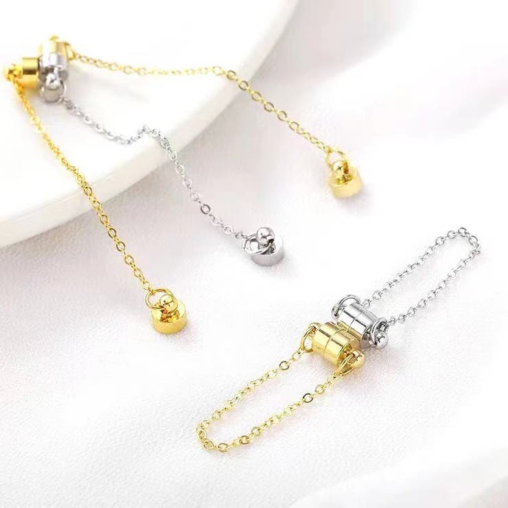 留め具 アクセサリーパーツ マグネット式[品番：FQ000210939