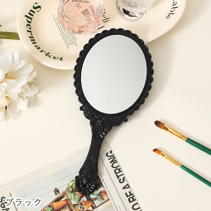 ハンドミラー 手鏡 レディース[品番：FQ000199827]｜PlusNao