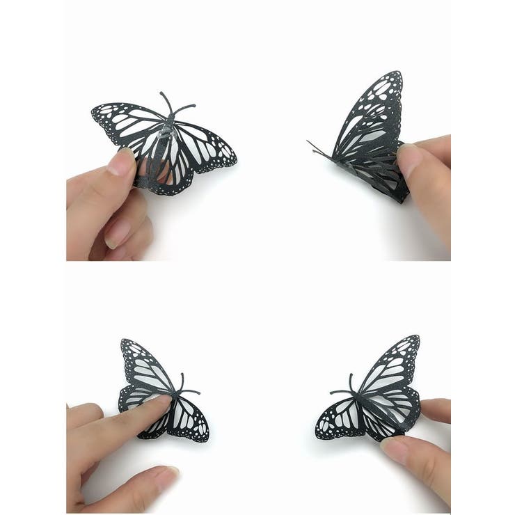 3Dウォールステッカー 立体 蝶 | PlusNao | 詳細画像13 