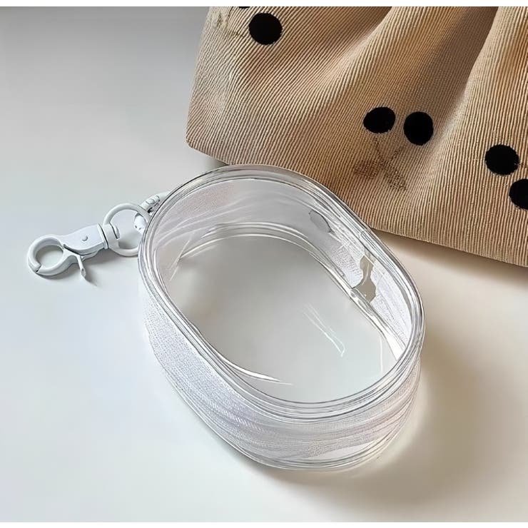 クリアポーチ ミニポーチ アクセサリーポーチ | PlusNao | 詳細画像8 