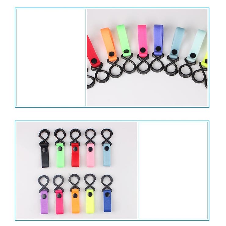 ベビーカー用フック 同色2個セット バギーフック | PlusNao | 詳細画像2 