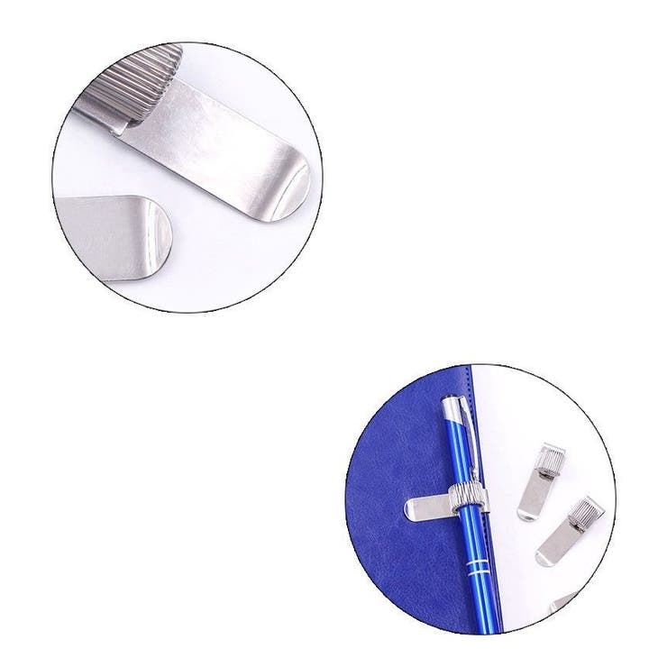 ペンホルダー ペンクリップ 手帳用アクセサリー | PlusNao | 詳細画像3 