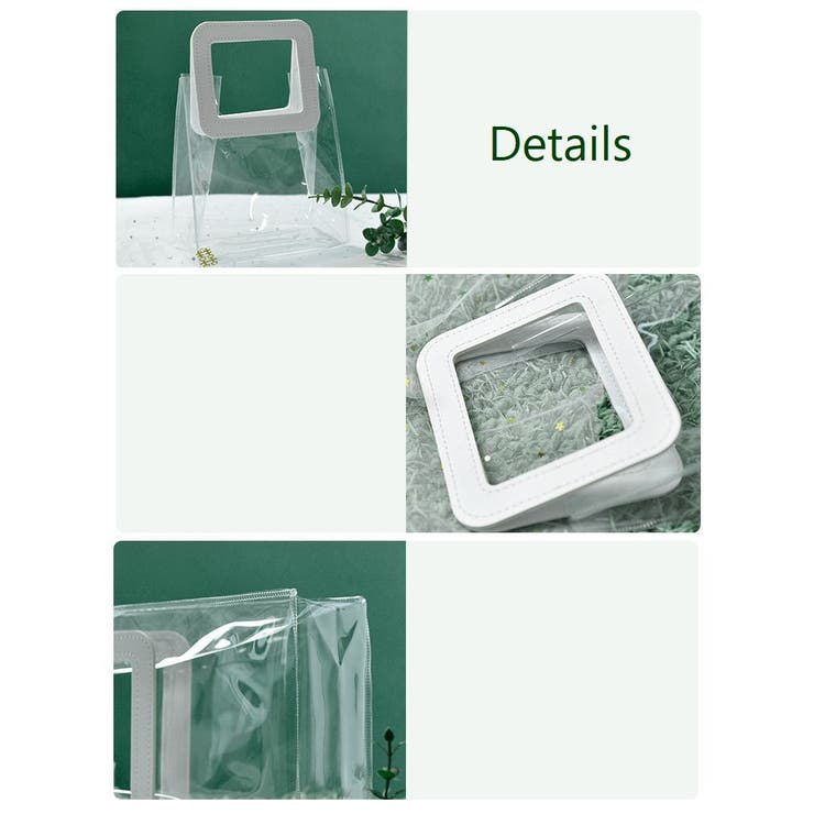 ラッピングバッグ ギフトバッグ 透明バッグ | PlusNao | 詳細画像9 