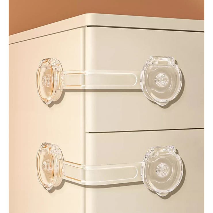 チャイルドロック4個セット ベビーガード ドアロック | PlusNao | 詳細画像2 