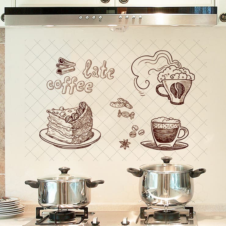 ウォールステッカー 油はね防止 壁紙シール | PlusNao | 詳細画像4 