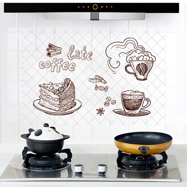 ウォールステッカー 油はね防止 壁紙シール | PlusNao | 詳細画像9 