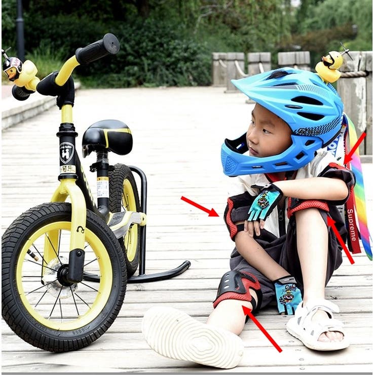 子供用プロテクター 6点セット 肘 | PlusNao | 詳細画像4 