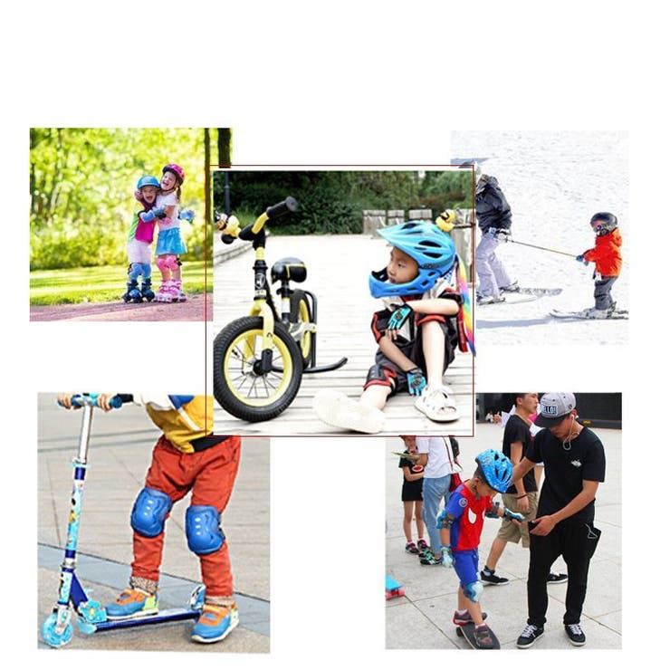 子供用プロテクター 6点セット 肘 | PlusNao | 詳細画像5 