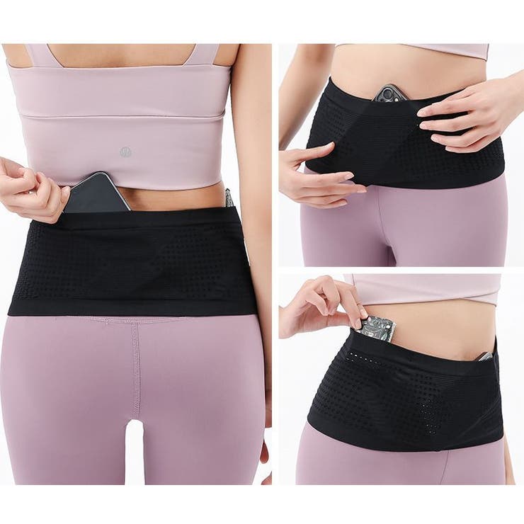 ランニングポーチ ウエストポーチ ベルトポーチ | PlusNao | 詳細画像8 