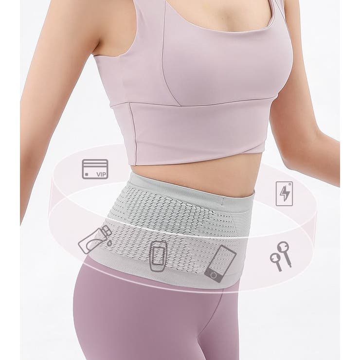 ランニングポーチ ウエストポーチ ベルトポーチ | PlusNao | 詳細画像9 