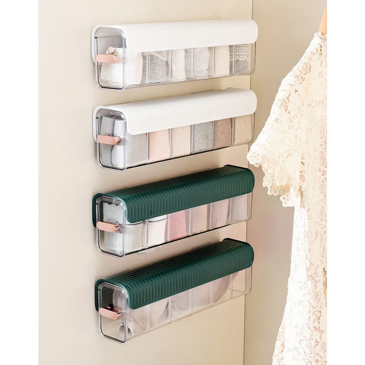 下着収納ケース 収納ボックス 壁掛け | PlusNao | 詳細画像3 