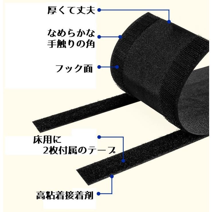 配線カバー フラットモール カーペット | PlusNao | 詳細画像7 