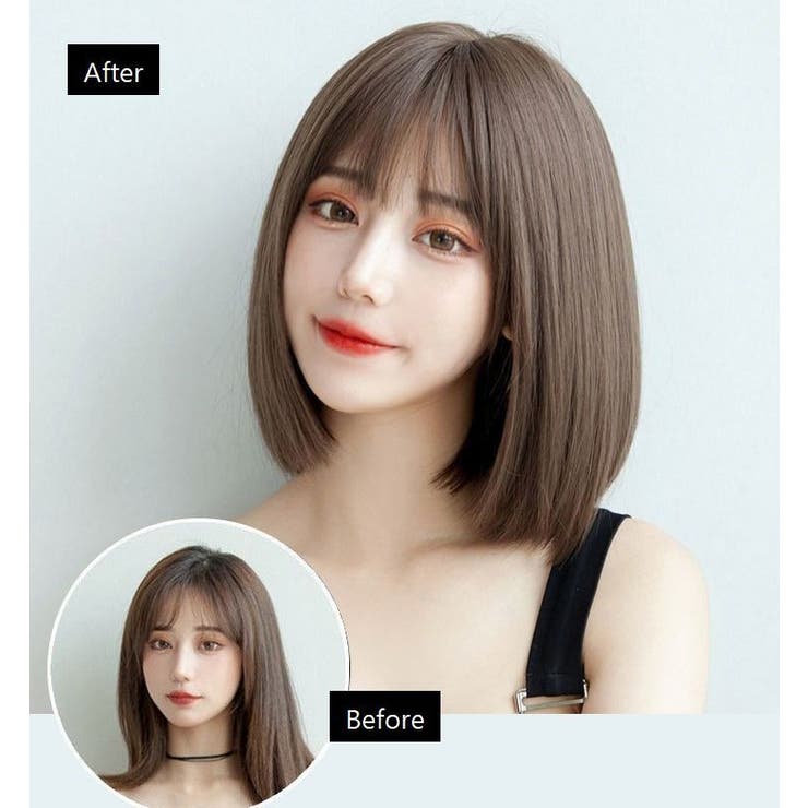 フルウィッグ ボブ レディース | PlusNao | 詳細画像9 