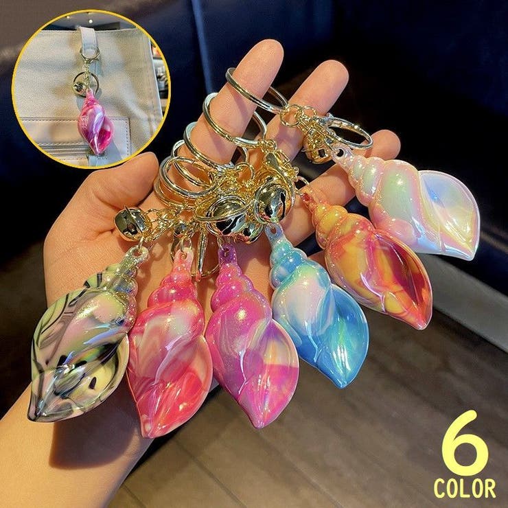 バッグチャーム キーホルダー キーリング | PlusNao | 詳細画像1 